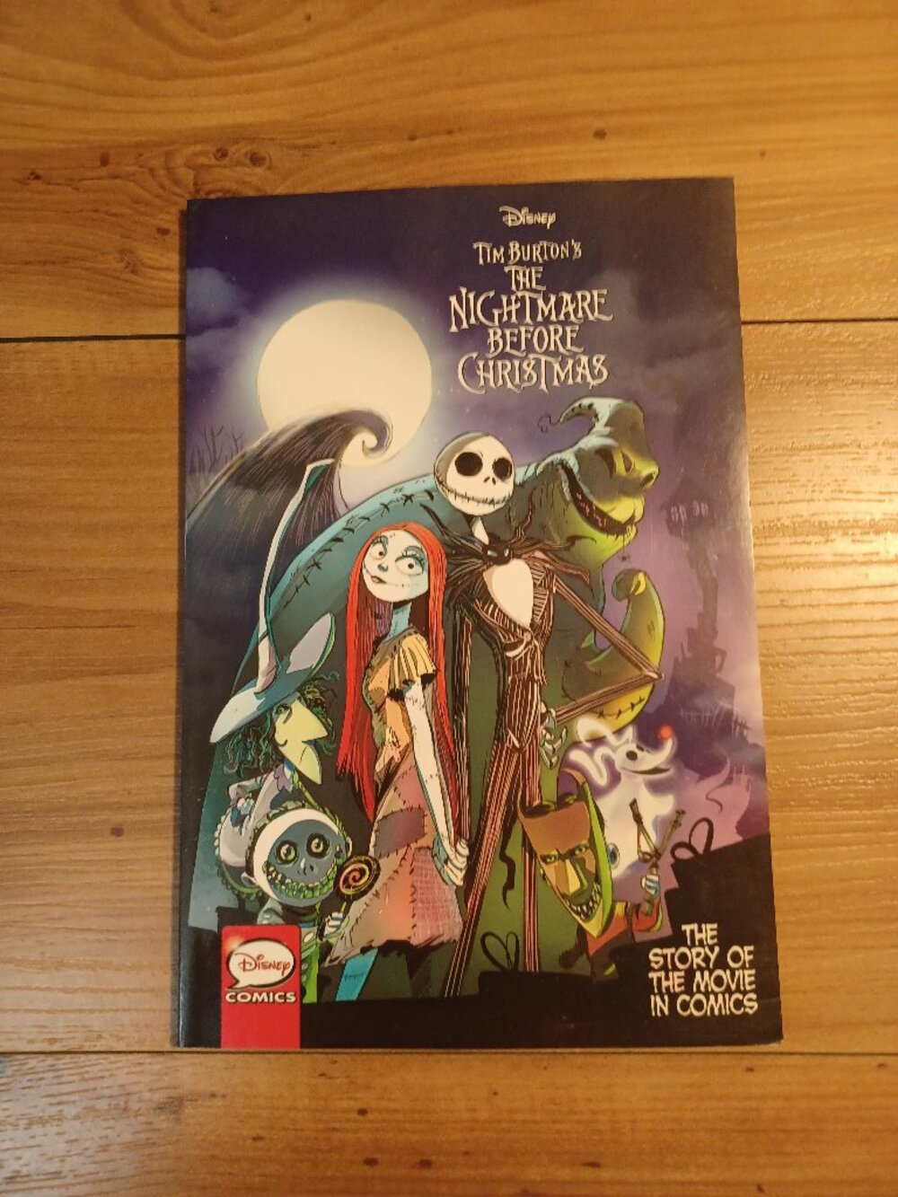 Tim Burton's The Nightmare: The Story Of The Movie In Comics Book